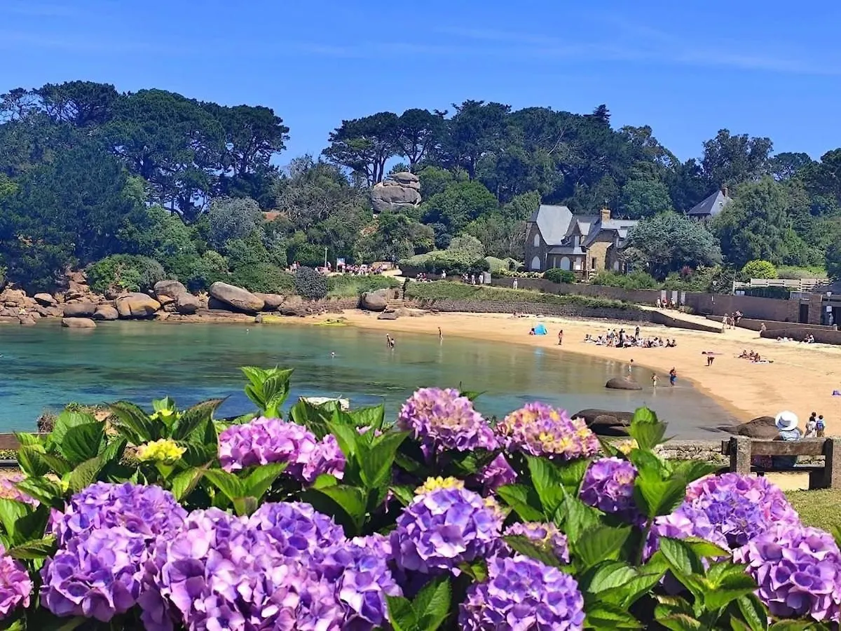 Appartement Vue Mer, Gr 34 Et Plage Au Pied ! 플라우가스누 0*,  프랑스