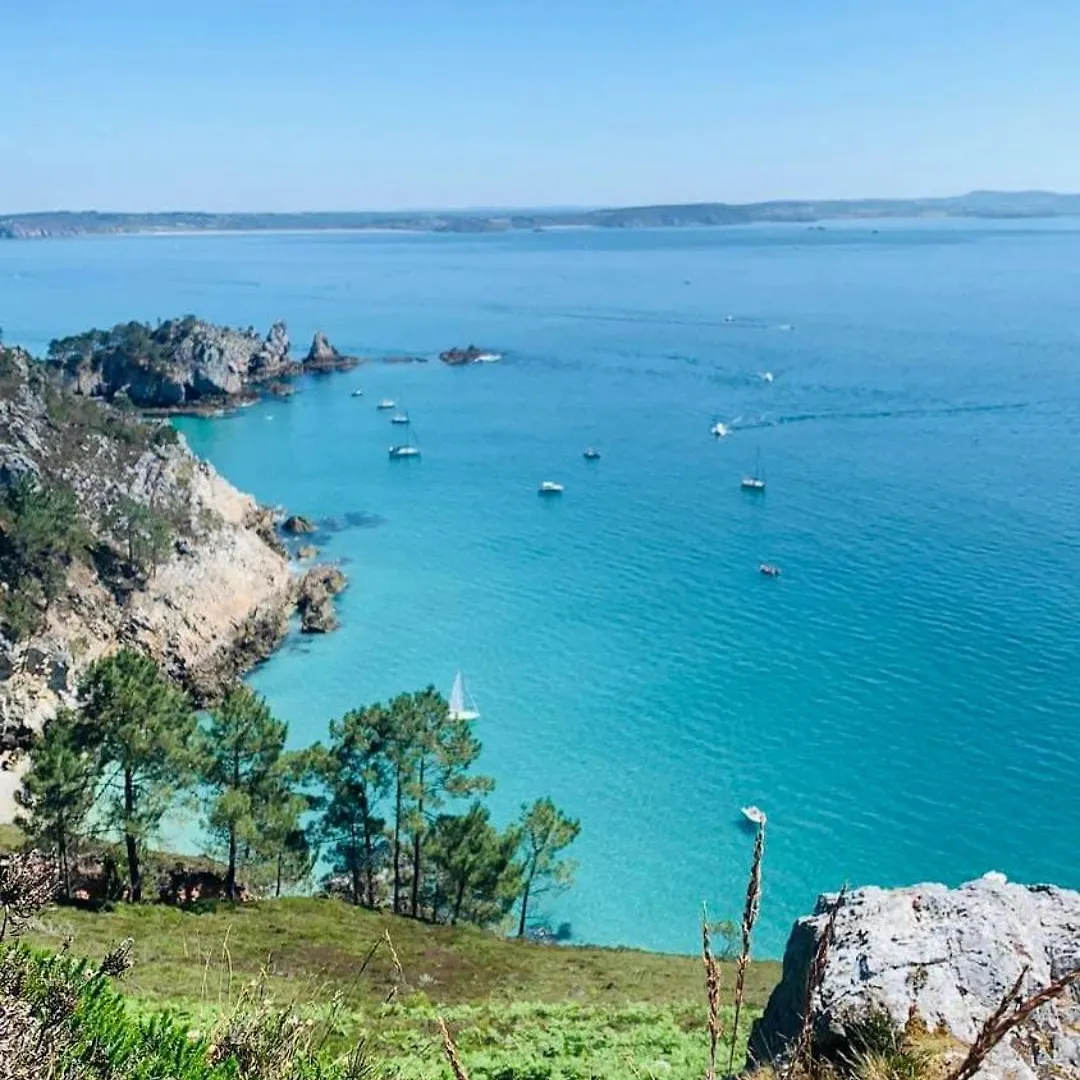 Appartement Vue Mer, Gr 34 Et Plage Au Pied ! 플라우가스누 아파트
